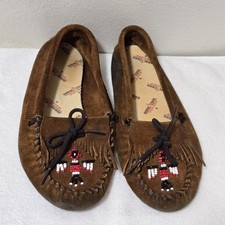 Minnetonka brown leather for sale  Nampa