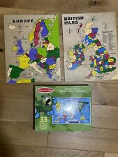 Wooden british isles for sale  GRAYS