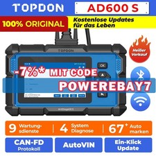 Topdon ad600s profi gebraucht kaufen  Ginsheim-Gustavsburg