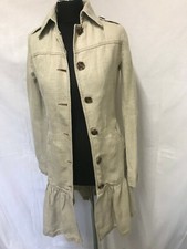Benetton leinenmantel leinenkl gebraucht kaufen  Berlin