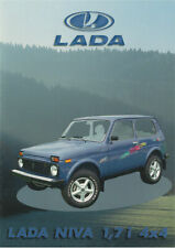 Catalogue prospekt brochure Lada (Niva) 4 x 4 2121 2004 CH D comprar usado  Enviando para Brazil
