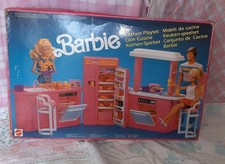 Barbie kitchen playset usato  Catania