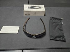 Óculos de sol masculino raro Oakley tangent armação de madeira ferro/lentes cinza SKU 26-225 comprar usado  Enviando para Brazil