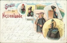 Ansichtskarte hessenlande 1899 gebraucht kaufen  Eggenstein-Leopoldshafen