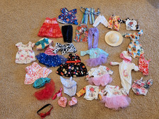 Conjunto grande de ropa y accesorios para muñecas de 18 pulgadas segunda mano  Embacar hacia Mexico