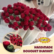 Crochet flowers rose d'occasion  Expédié en Belgium