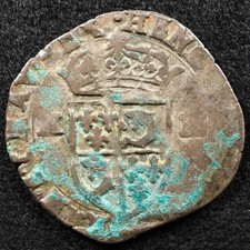 França 1 Douzain, Moeda, 1593-1597, Henry Iv, Inv#I475 comprar usado  Enviando para Brazil