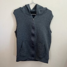 Grey hooded gilet for sale  CANTERBURY