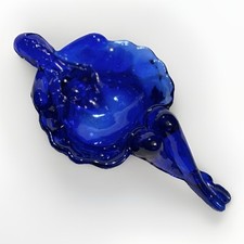 Saboneteira vintage Mosser azul cobalto vidro "nua" Lady comprar usado  Enviando para Brazil