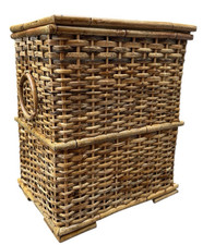 Vintage wicker laundry for sale  HEREFORD