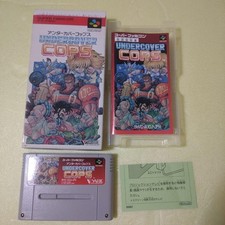 Raro Super Famicom Undercover Cops F/S comprar usado  Enviando para Brazil