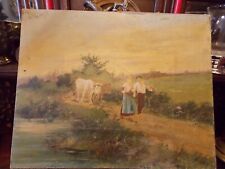 Ancien tableau huile d'occasion  Saint-Astier