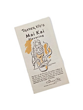 Anúncio aromatizante vintage 1946 TRADER VIC'S Mai Kai com receitas RARO Tiki comprar usado  Enviando para Brazil