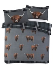 Highland cow duvet for sale  MANCHESTER
