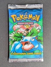 1999 Pokemon Conjunto Base Selado Booster Pack Venusaur Art comprar usado  Enviando para Brazil