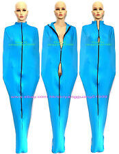 Macacão feminino bodysuit azul lago elastano terno de múmia fantasias saco de dormir G110 comprar usado  Enviando para Brazil
