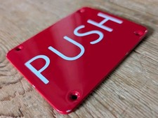 Push emergency escape for sale  HASTINGS