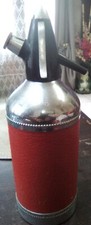 Ancien syphon rouge d'occasion  Le Grand-Lemps