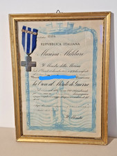 Ww2 attestato croce usato  Latina