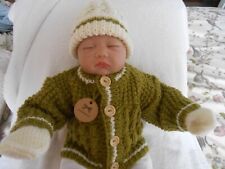 Hand knitted aran for sale  ST. AUSTELL