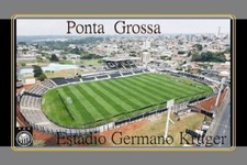 CP. STADE.  PONTA GROSSA  BRESIL  ESTADIO GERMANO KRUGER #  CS.2163 comprar usado  Enviando para Brazil