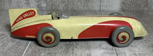 Usado, Vintage Chad Valley Harborne Lata Litho Wind Up Land Speed Carro de Corrida comprar usado  Enviando para Brazil