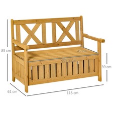 Bench wood storage for sale  YEOVIL