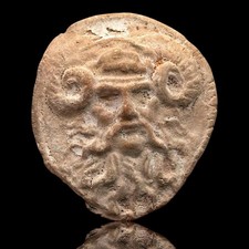 AMULETO GREGO ANTIGO TERRACOTA ZEUS comprar usado  Enviando para Brazil