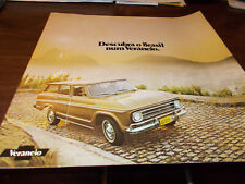 Usado, 1972 Chevrolet/Brasil Suburban 8 páginas catálogo de vendas luxo comprar usado  Enviando para Brazil
