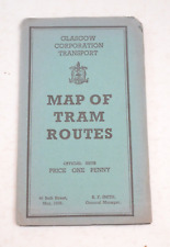 Bus tram map for sale  BANBURY