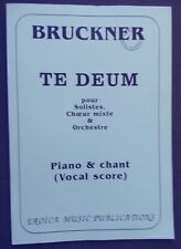 Partition deum bruckner d'occasion  Grancey-le-Château-Neuvelle
