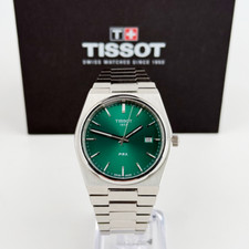 TISSOT PRX 40mm Zielona tarcza Męski zegarek kwarcowy T137.410.11.091.00 na sprzedaż  Wysyłka do Poland