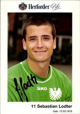 Autogrammkarte fußballer seba gebraucht kaufen  Berlin
