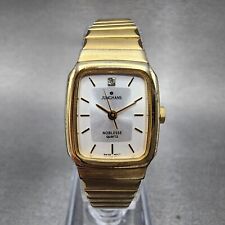 Relógio Junghans Noblesse Feminino 19mm Mostrador Branco Tom Dourado Retângulo Nova Bateria comprar usado  Enviando para Brazil