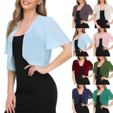 Damen chiffon bolero gebraucht kaufen  Obertshausen