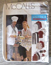 McCall 2233 XXL 50-52 Chef Casaco Camisa Chapéu Grelha Avental Churrasqueira Grelha Cozinha Padrão comprar usado  Enviando para Brazil
