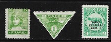 Fiume 1919 aufdrucke gebraucht kaufen  Großpösna