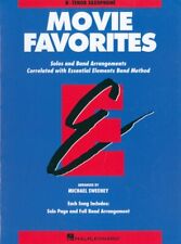 Movie Favorites Bb Saxofone Tenor Solo e Banda 1996 Sweeney Elementos Essenciais comprar usado  Enviando para Brazil