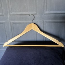 Wooden coat hangers. for sale  WALSALL