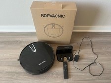 Aspirador de pó robótico ROPVACNIC A1 preto controle de aplicativo Wi-Fi - Nova caixa aberta comprar usado  Enviando para Brazil