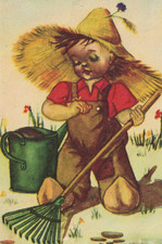 Vintage dutch postcard for sale  BARNET