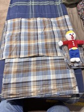 Capa de edredom xadrez IKEA completa queen com 2 fronhas bege azul botões xadrez NOOP comprar usado Capa de edredom xadrez IKEA completa queen com 2 fronhas bege azul botões xadrez NOOP comprar usado  Enviando para Brazil