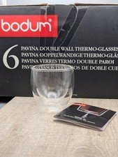 Bodum glass cup for sale  STAFFORD