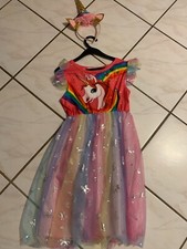 Einhorn kleid kindergröße gebraucht kaufen  Abtweiler, Lauschied, Staudernheim