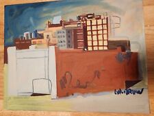 Original oil cityscape for sale  Independence