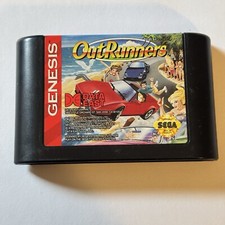 SEGA GENESIS OUTRUNNERS OUT RUNNERS GAME Testowana autentyczna VINTAGE Data East na sprzedaż  Wysyłka do Poland