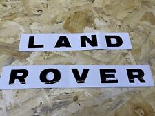 Land rover scritta usato  Roma