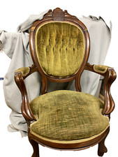 Vintage wooden armchair for sale  Califon