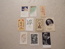 Lot images pieuses d'occasion  France