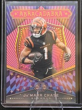 2024 Panini Illusions Jamarr Chase Abracadabra inserção de acetato /399 SP Bengals comprar usado  Enviando para Brazil